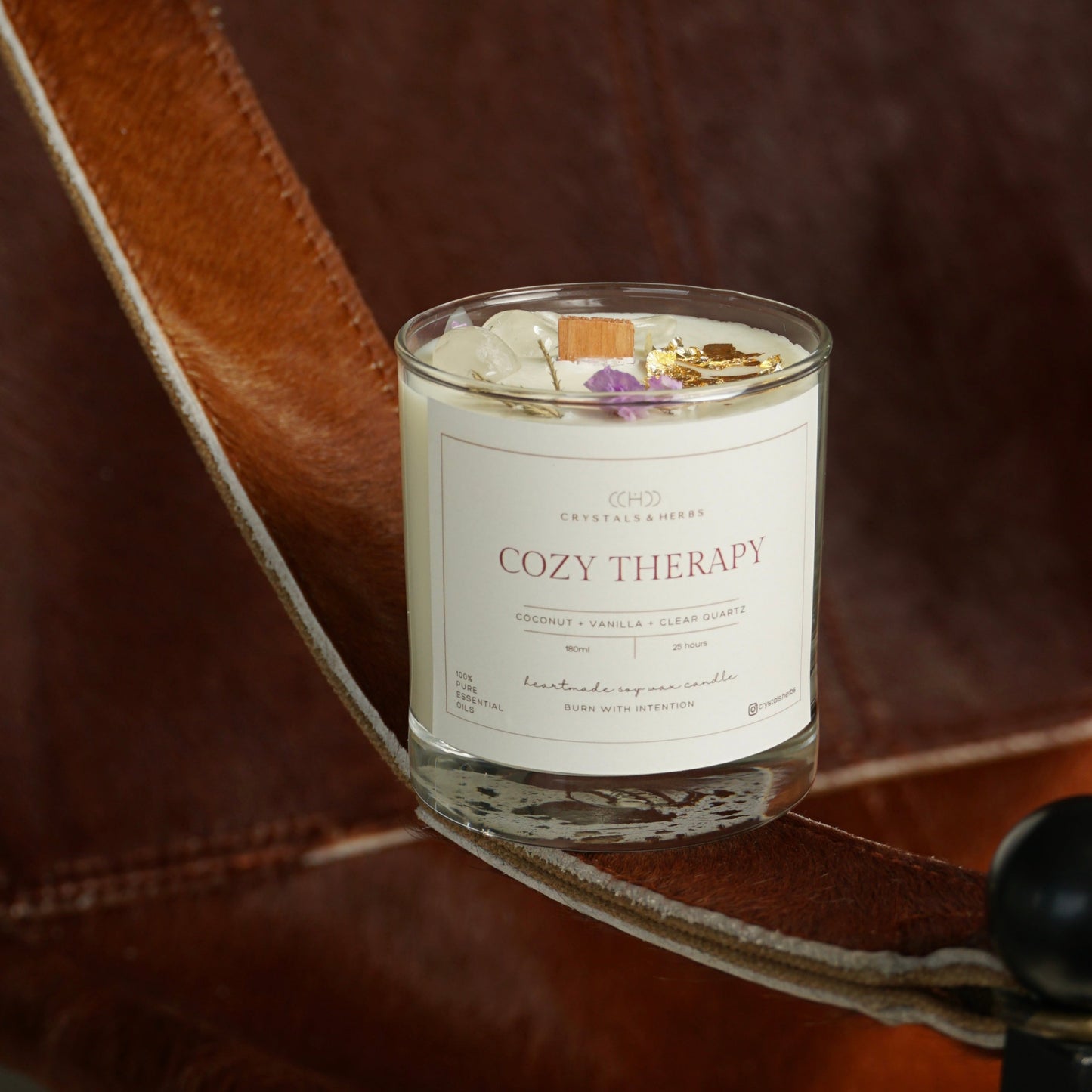 Cozy Therapy Premium Essential Oil Soy Wax Candle