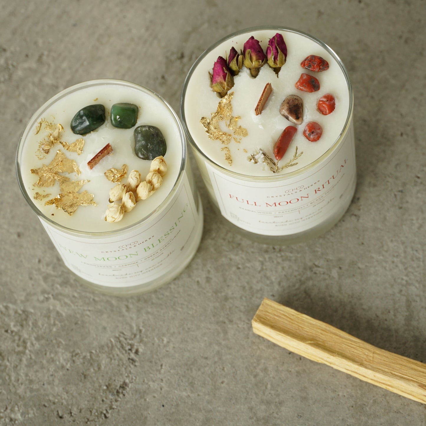 Full Moon Ritual + New Moon Blessing 180ml Candle Gift Set