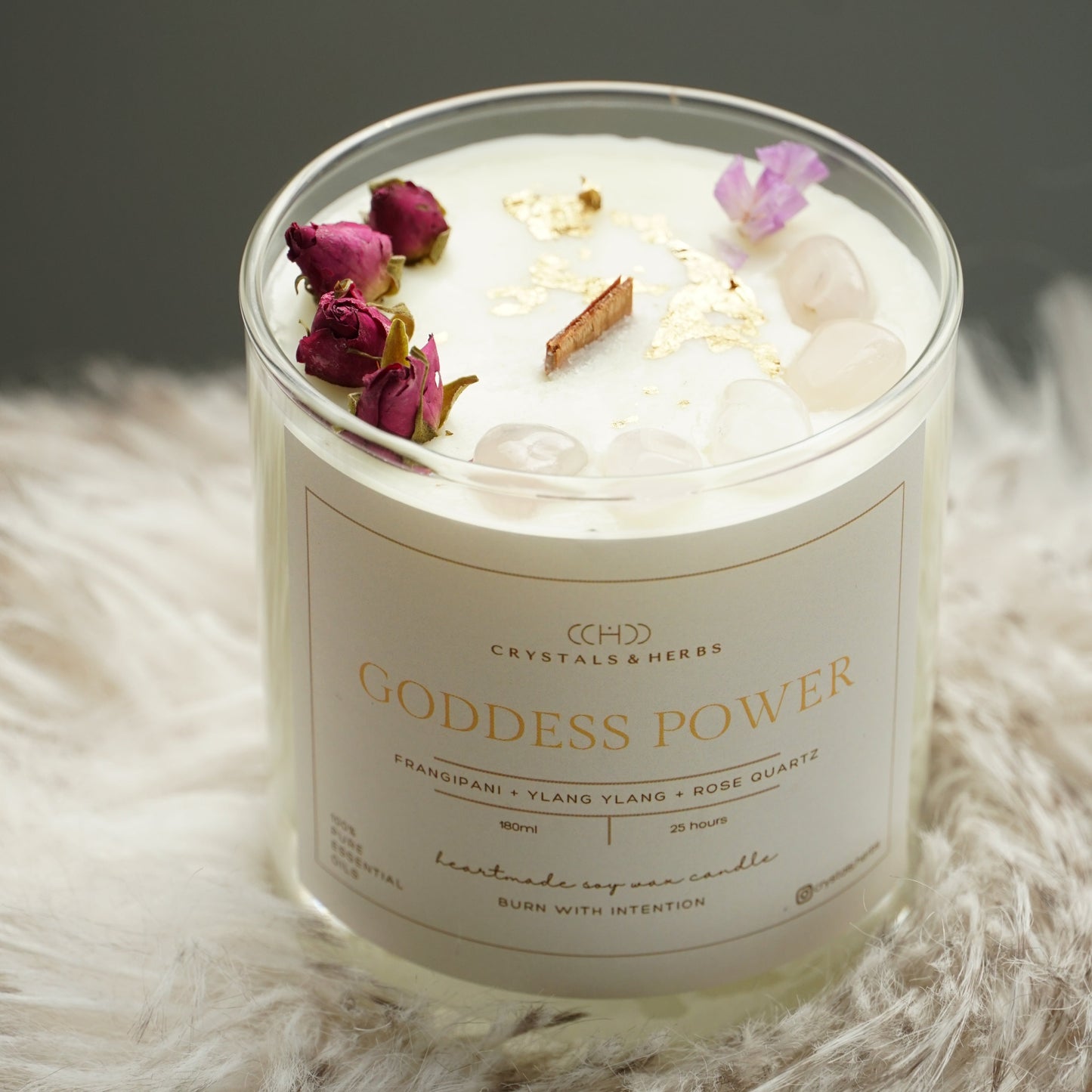 Goddess Power Premium Essential Oil Soy Wax Candle