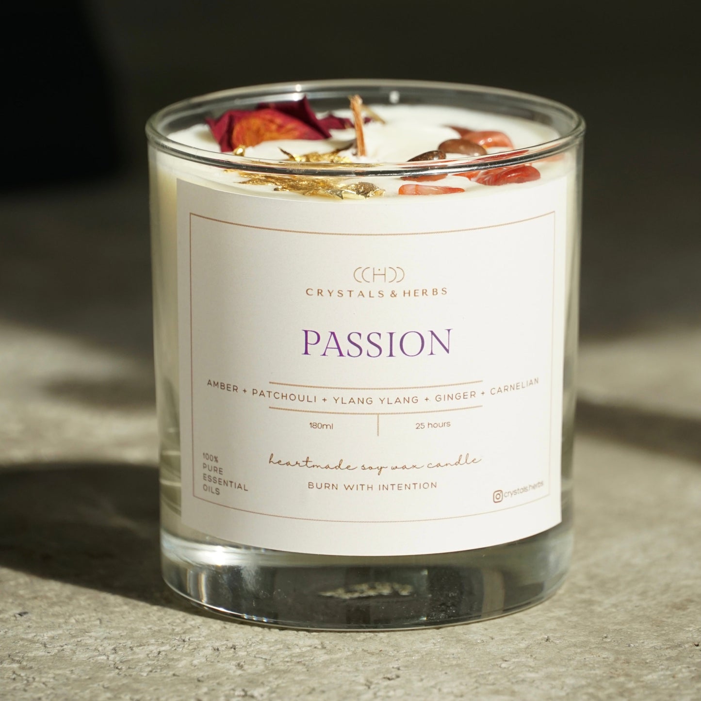 Passion Premium Essential Oil Soy Wax Candle