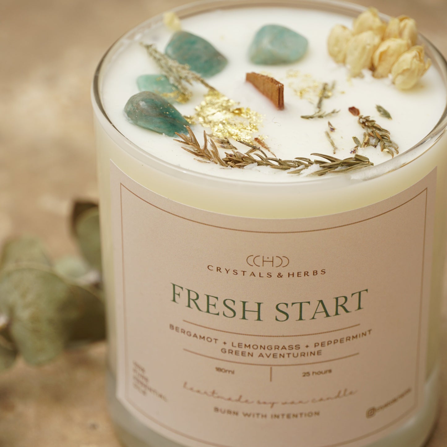 Fresh Start Premium Essential Oil Soy Wax Candle