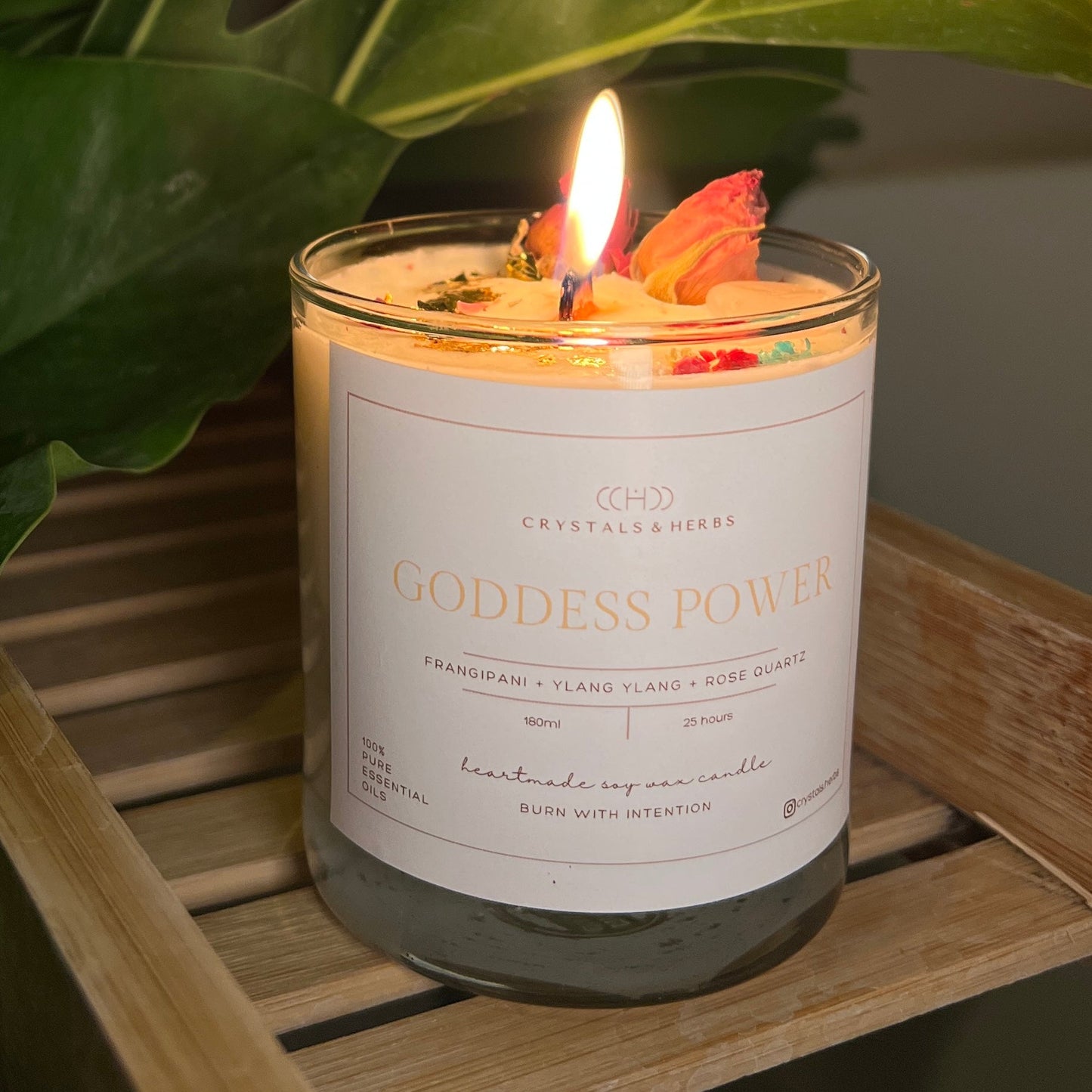 Goddess Power Premium Essential Oil Soy Wax Candle