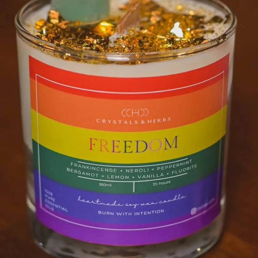 Freedom Premium Essential Oil Soy Wax Candle