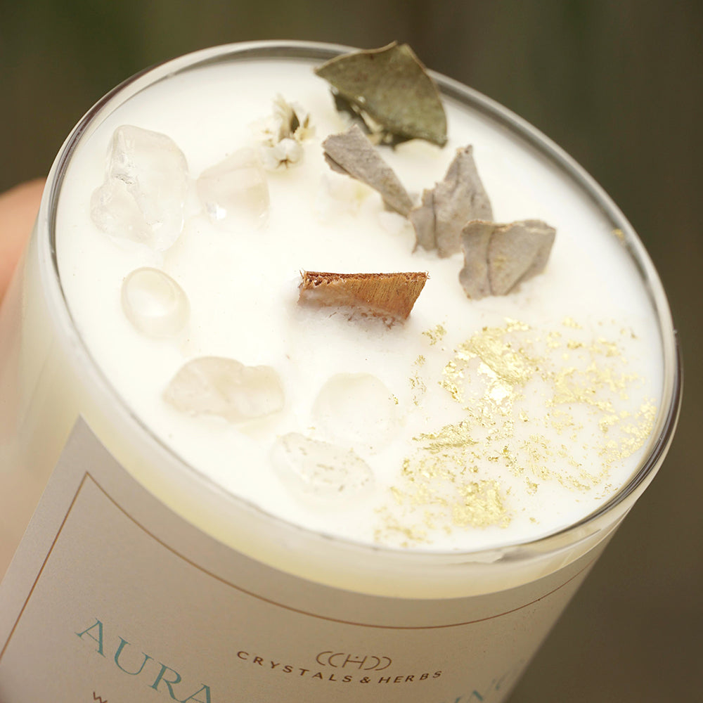 Aura Cleansing Premium Essential Oil Soy Wax Candle