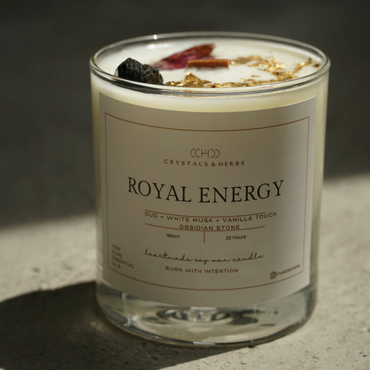 Royal Energy Premium Essential Oil Soy Wax Candle