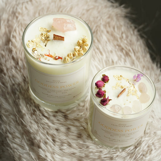 Goddess Power Premium Essential Oil Soy Wax Candle