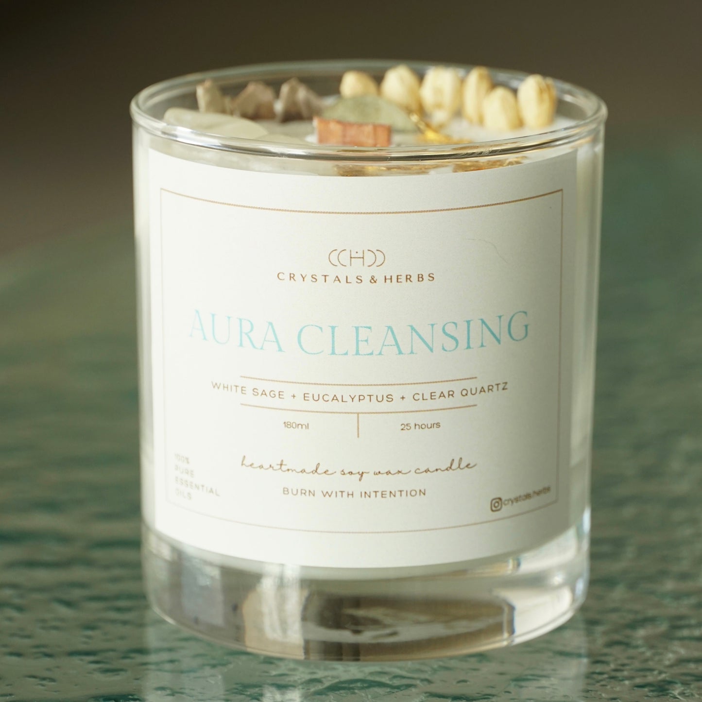 Aura Cleansing Premium Essential Oil Soy Wax Candle