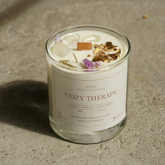 Cozy Therapy Premium Essential Oil Soy Wax Candle