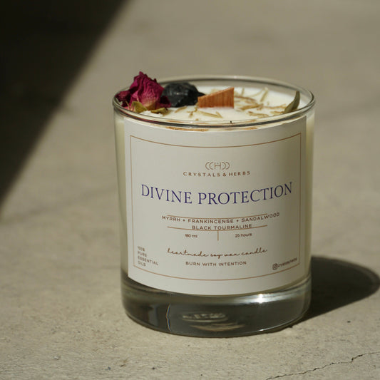 Divine Protection Premium Essential Oil Soy Wax Candle