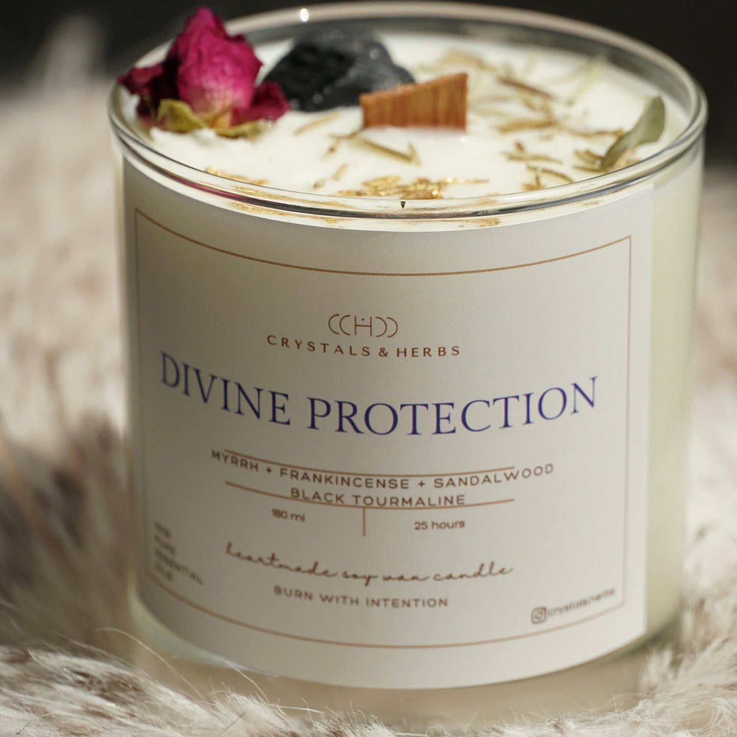 Divine Protection Premium Essential Oil Soy Wax Candle