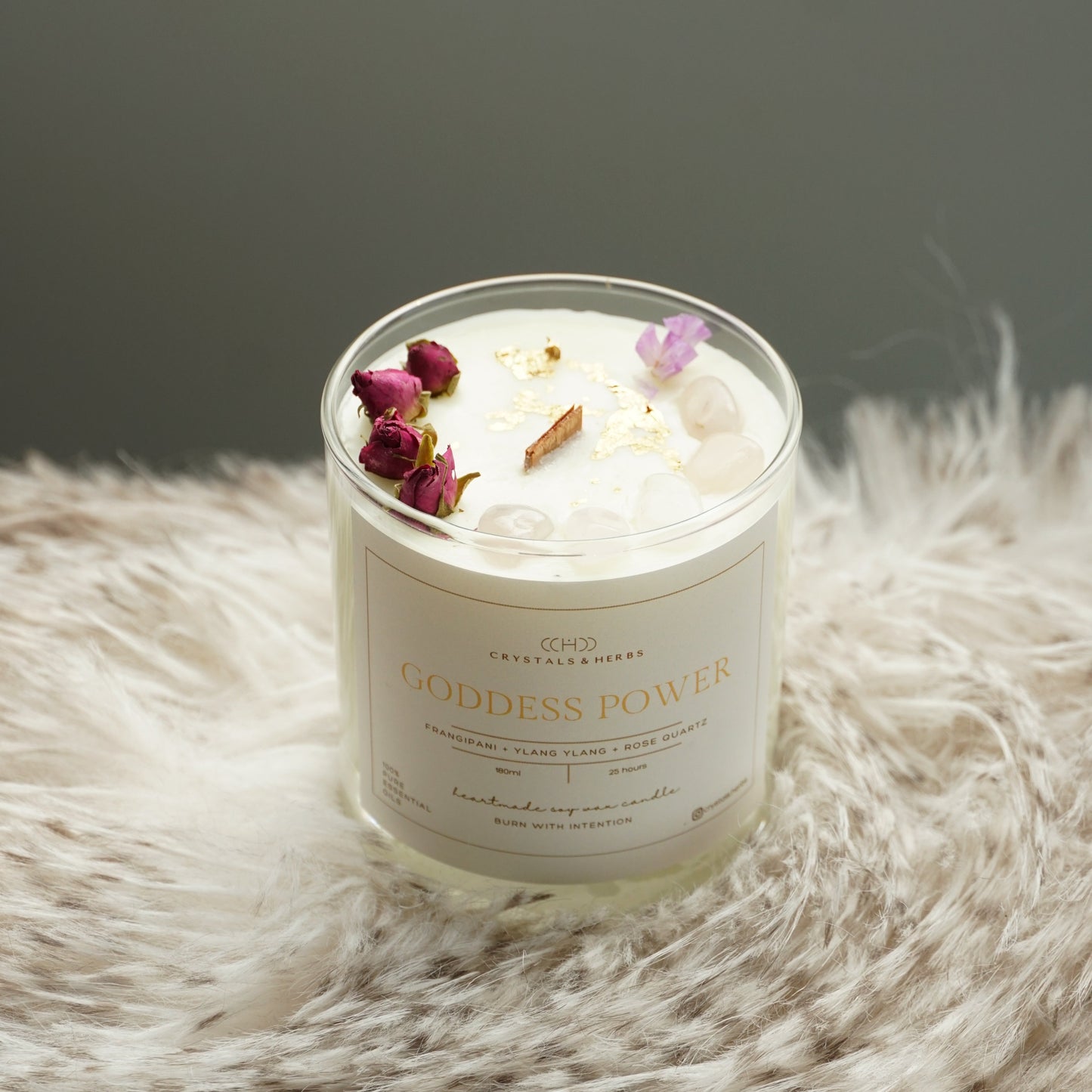 Goddess Power Gift Set - Candle 180ml + Aura Elixir Spray 15ml