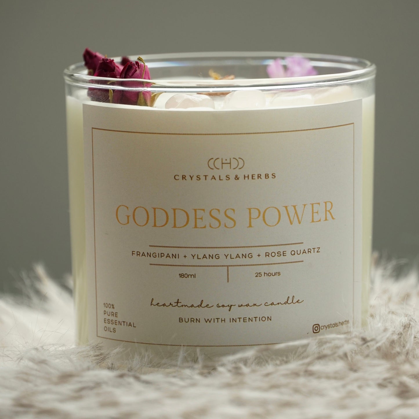 Goddess Power Premium Essential Oil Soy Wax Candle