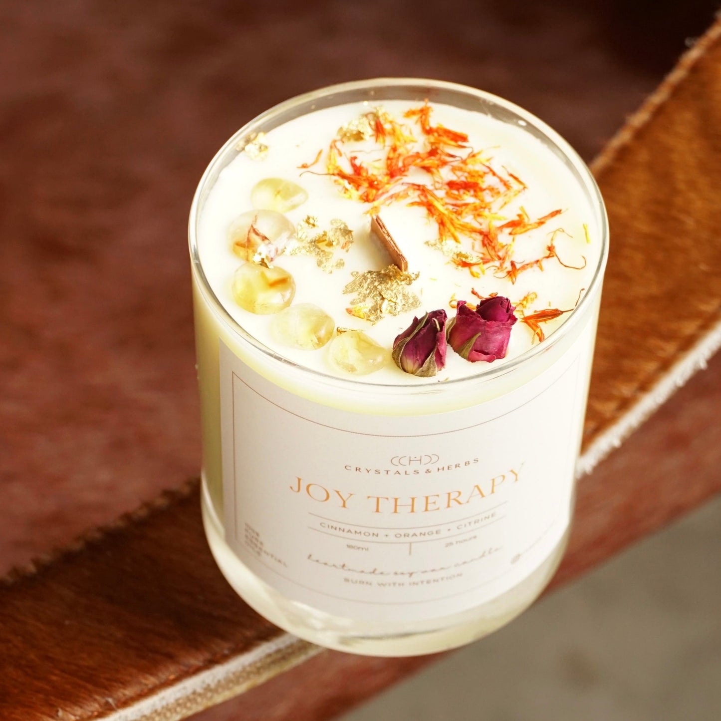 Joy Therapy Premium Essential Oil Soy Wax Candle