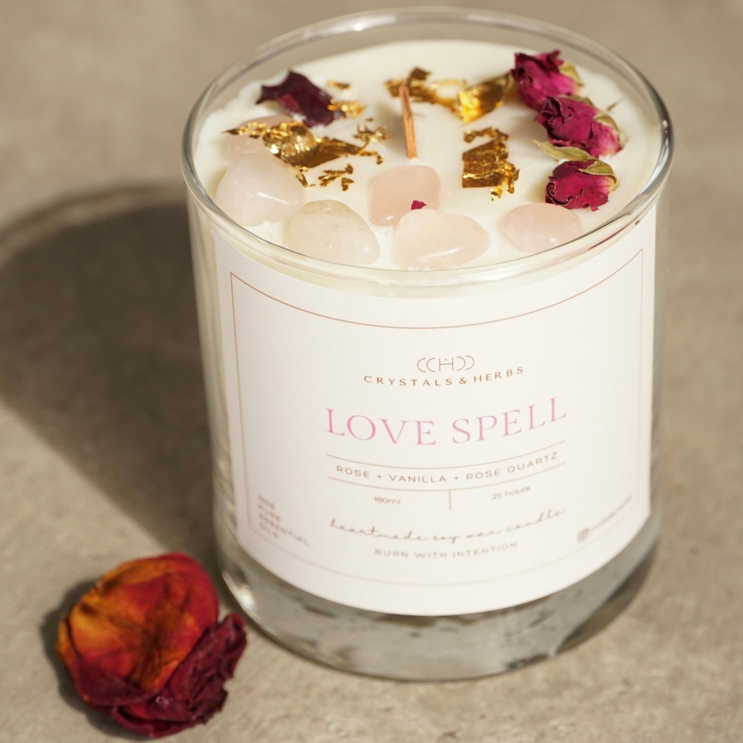 Love Spell Premium Essential Oil Soy Wax Candle