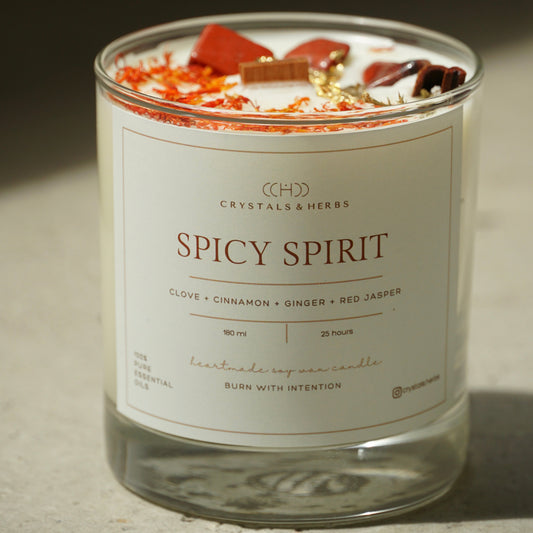 Spicy Spirit Premium Essential Oil Soy Wax Candle