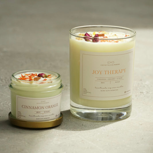Joy Therapy Premium Essential Oil Soy Wax Candle