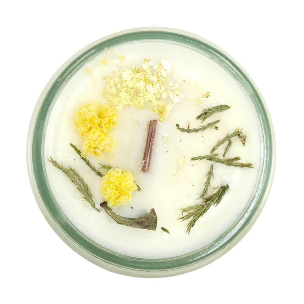 Eucalyptus + Chamomile Premium Essential Oil 80 ml Soy Wax Candle