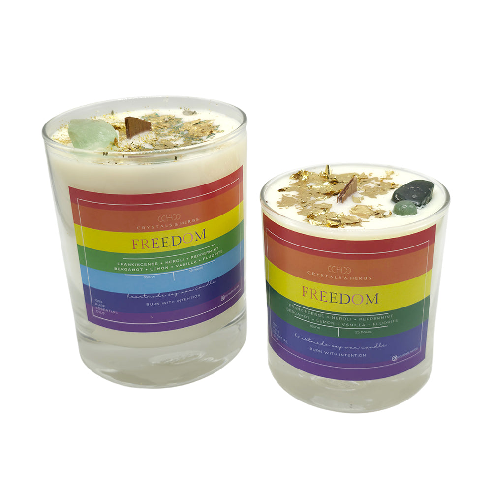 Freedom Premium Essential Oil Soy Wax Candle