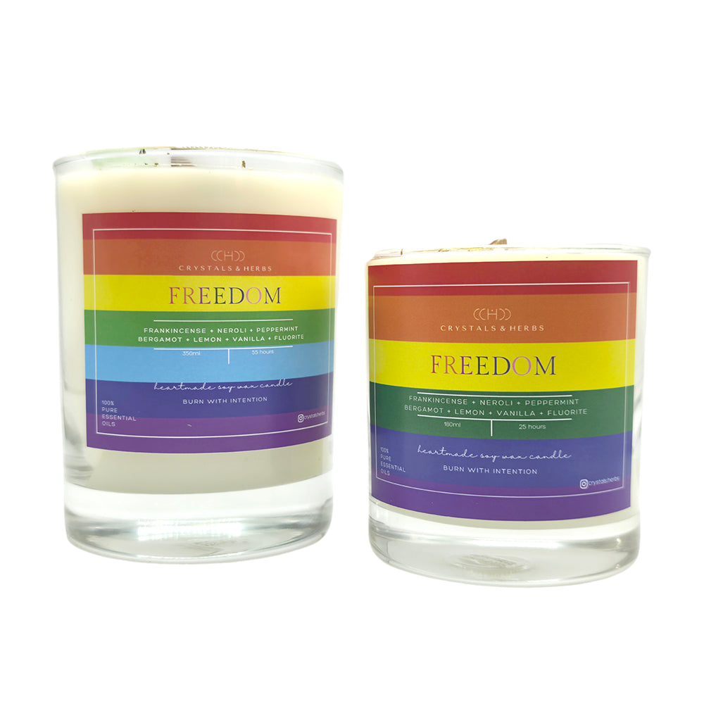Freedom Premium Essential Oil Soy Wax Candle