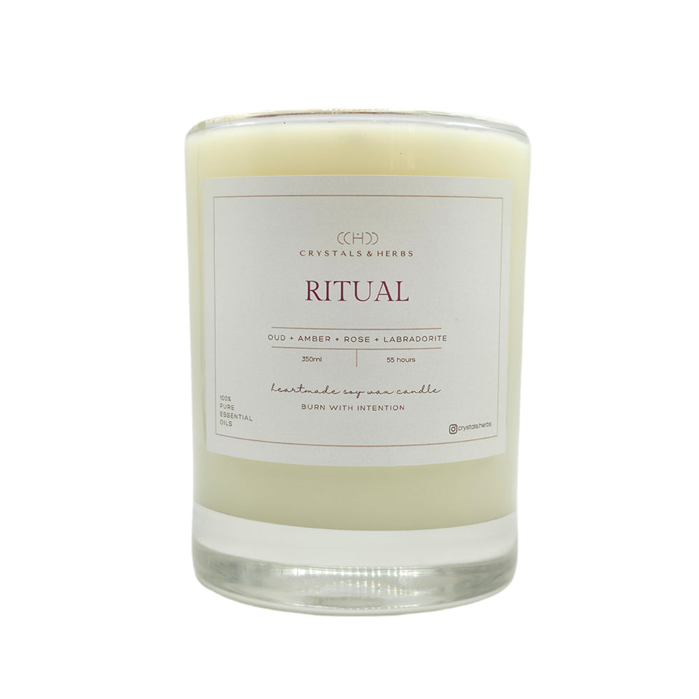 Ritual Premium Essential Oil Soy Wax Candle