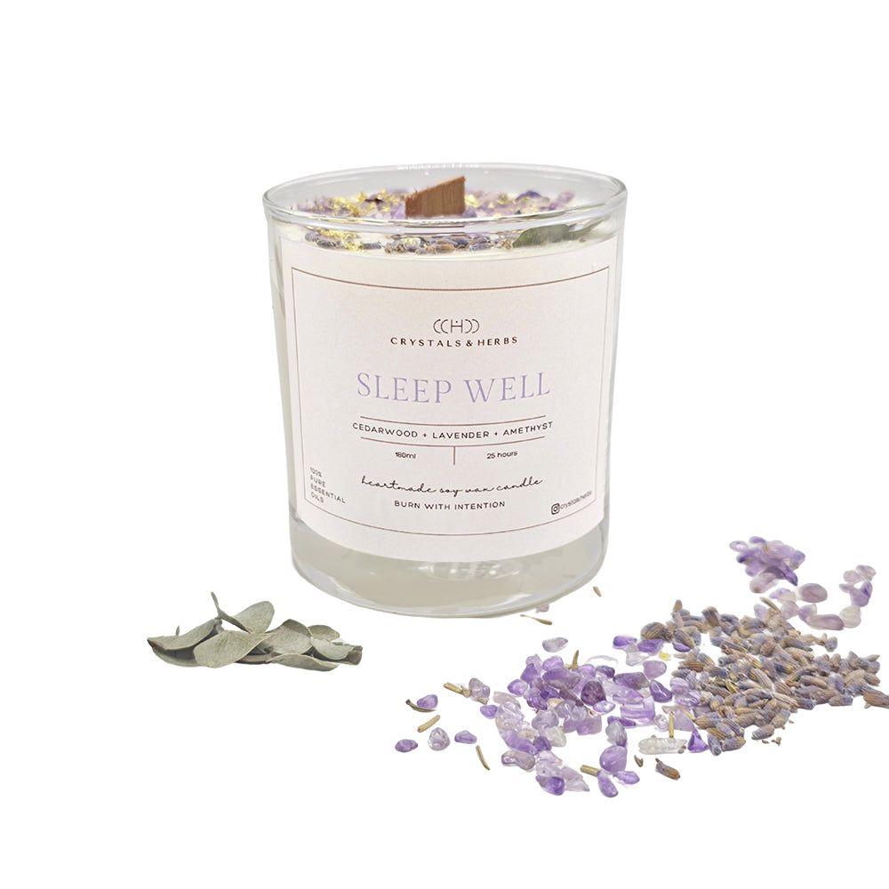 Sleep Well Premium Essential Oil Soy Wax Candle