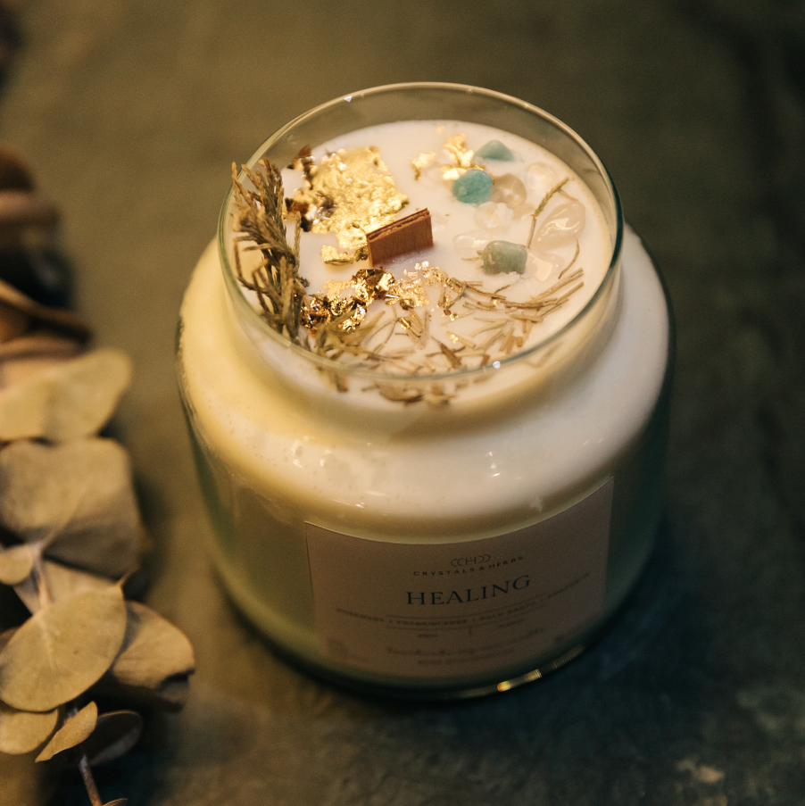 Healing Premium Essential Oil Soy Wax Candle